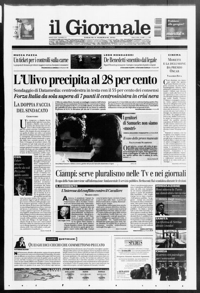 Il giornale : quotidiano del mattino